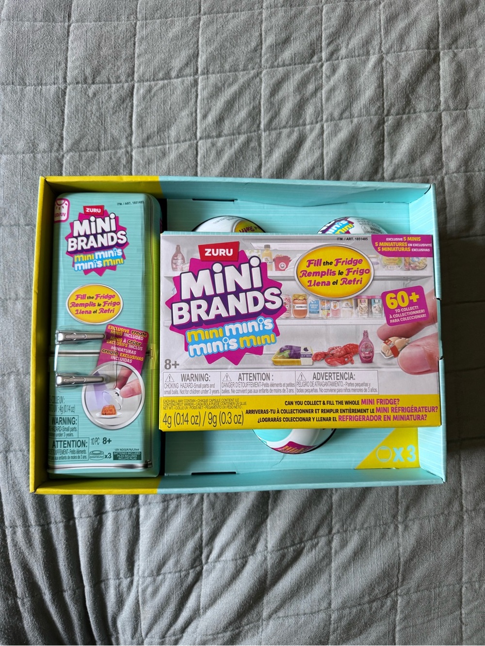 NEW Mini Brands Fill the Fridge Set